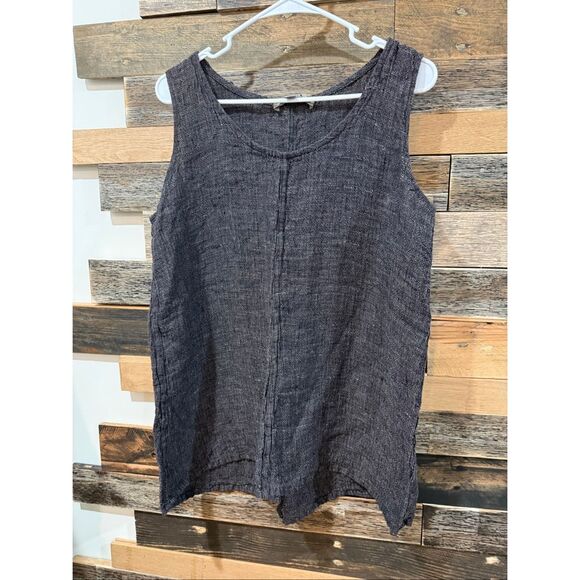 Flax NWOT linen sleeveless top size medium - Picture 2 of 7